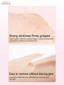 ukiss 240pcs Transparent Double Eyelid Tapes, Includes Tweezers And Adjuster, Olive Color Thicker L Size, Suitable For Puffy Eyes, Drooping Eyelids, Monolids, Natural Invisible, Matte Finish Non-Reflective, Free Lift Asymmetric Or Monolid, Say Goodbye To Drooping Eyelids, Eyelid Lifting Tapes, Eyelid Stickers, Suitable For Monolids, Affordable Price, Christmas Gift, Cosmetics, Makeup Tools, Cheap Good Items, Gift, Women's Gift, Christmas Gift,Giveaways,Travel,Cheap Stuff,Travel Essential - 藍色 - 查看 3