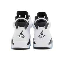 Nike Jordan Air Jordan 6 "Reverse " - Simple, Versatile, Mid-Top Retro Basketball Shoes For Men - White and Black - View 4
