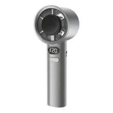 120-Speed Ice Cooling Handheld Fan With Digital Display - Portable Mini Personal Fan For Women, Semiconductor Cooling Tech, Ultra-Quiet & Rechargeable, Stylish Travel/Office Fan (Multiple Colors)