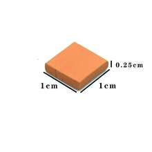 100pcs/50pcs 1/16 Scale Small Hexagonal Brick Model - Handmade And Clay Fired - Perfect Proportion For Realistic Brick Dollhouse - Christmas Gift, Birthday Gift - Multicolor - View 18