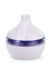 Wood Grain Humidifier With Night Light, USB Powered, Suitable For Bedrooms And Offices, Atomization Mode, Maximum Humidity 300ml/H, Applicable Area 10-20㎡, Touch Control Operation, Silent Operation, Bedroom Humidifier, Simple Design, Natural Beauty, Quiet Operation - Multicolor - View 13