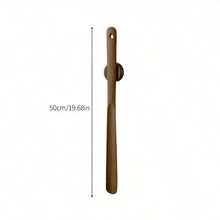 50cm Wooden Shoe Cue With Magnetic Base - Elegant Beech Wood Long-Handled Shoe Remover, Ideal For Home And Professional Use, Shoe Removal Tool|Sleek Wooden Design|Magnetic Base Feature, Shoe, Spring Summer Picks, Brides Maid Gifts, Room, Bedroom Decor, Bedroom Decor, Beach, Travel, For Men, For Women, Vacation - Multicolor - View 11
