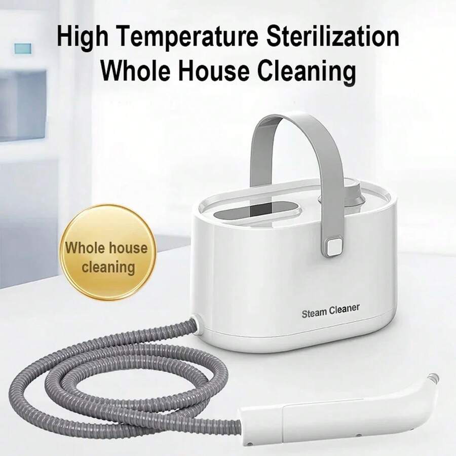 1200W Portable Handheld Steam Cleaner High Temperature Pressurized Steam Cleaning Machine With Brush Heads For Furniture Car - EU F Type Plug(220-240V) - View 1