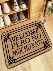 1pc New Cartoon Cat Pattern Small Rug - 100% Polyester Material, Machine Washable Durable, Stain Resistant, Quick Drying, Suitable For Indoor/Outdoor Doormat, Home Decor, Bedroom, Kitchen, Photography, Prop, Outdoor Decor, Holiday Gift, Area Rug