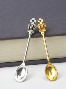 10pcs Exquisite Spoon Pendant Jewelry Pendant, Suitable For Necklace Jewelry Making, Zinc Alloy, DIY Keychain Pendant Necklace And Earring Jewelry Making