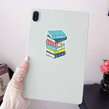 1 PIEZA Pegatina "Un libro es un sueño que sostienes en tu mano" para amantes de los libros, escritores y soñadores, ideal para rincones de lectura, portadas de diarios, carritos de biblioteca, lectores electrónicos, espacios de estudio y rincones acogedores, un regalo pensativo para buscadores de historias y almas literarias - Multicolor - Ver 6