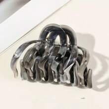 1 pieza Pinza de pelo grande minimalista, accesorios de pelo elegantes para mujer, pinza de pelo, clip, mordaza, agarrador de pelo