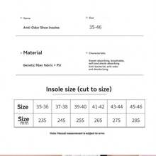 1 双可修剪女鞋鞋垫，防臭，抗菌，柔软舒适，纯粉色