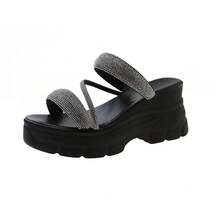 Women Platforms & Wedge Sandals - Negro - Ver 2