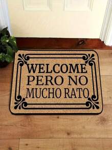 1pc New Cartoon Cat Pattern Small Rug - 100% Polyester Material, Machine Washable Durable, Stain Resistant, Quick Drying, Suitable For Indoor/Outdoor Doormat, Home Decor, Bedroom, Kitchen, Photography, Prop, Outdoor Decor, Holiday Gift, Area Rug