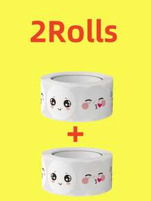 500张/卷 可爱搞笑8种表情玩具笑脸贴纸 老师和孩子奖励标签封口贴 - 白色 - 查看 12