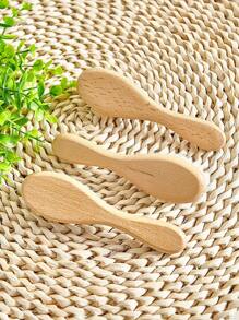 1pc Small Baby Soft Hair Brush, For Baby Face Washing & Hair Cleaning, Baby Shower Gift, Newborn Baby Supplies, Gift For Baby Boy And Girl