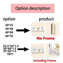 1 Canvas Hanging Picture, Easy To Hang, Bohemian Nursery Wall Art Print, Nursery Decor, Bohemian Kids Room, Boys Room Art, Kids Room Wall Art, Baby Animal Prints, Pastoral Decor.