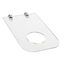 Acrylic Football Display Stand Basketball Wall Mount Ball Support Bracket - White - View 3