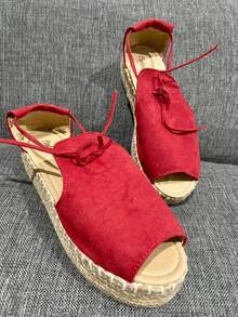 ALPARGATAS PARA DAMA, TALLAS Y COLORES DISPONIBLES - Rojo - Ver 2