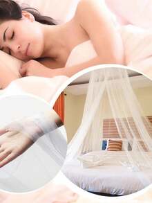 1PC Black Mosquito Net Summer Camping Repellent Tent Insect Curtain Foldable Net Bedroom For Anti-Mosquito