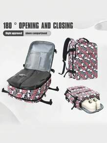 1 Piece Intelligent Vacuum Compression Large Capacity Lightweight Backpack Efficiently Saves Space And Protects Items Multifunctional Travel Backpack Luggage Bag/Outdoor Backpack Suitable For Hiking, Camping, Vacation, Business Trips And Daily Commuting For Men And Women Bag For School School Accessories School Stuff