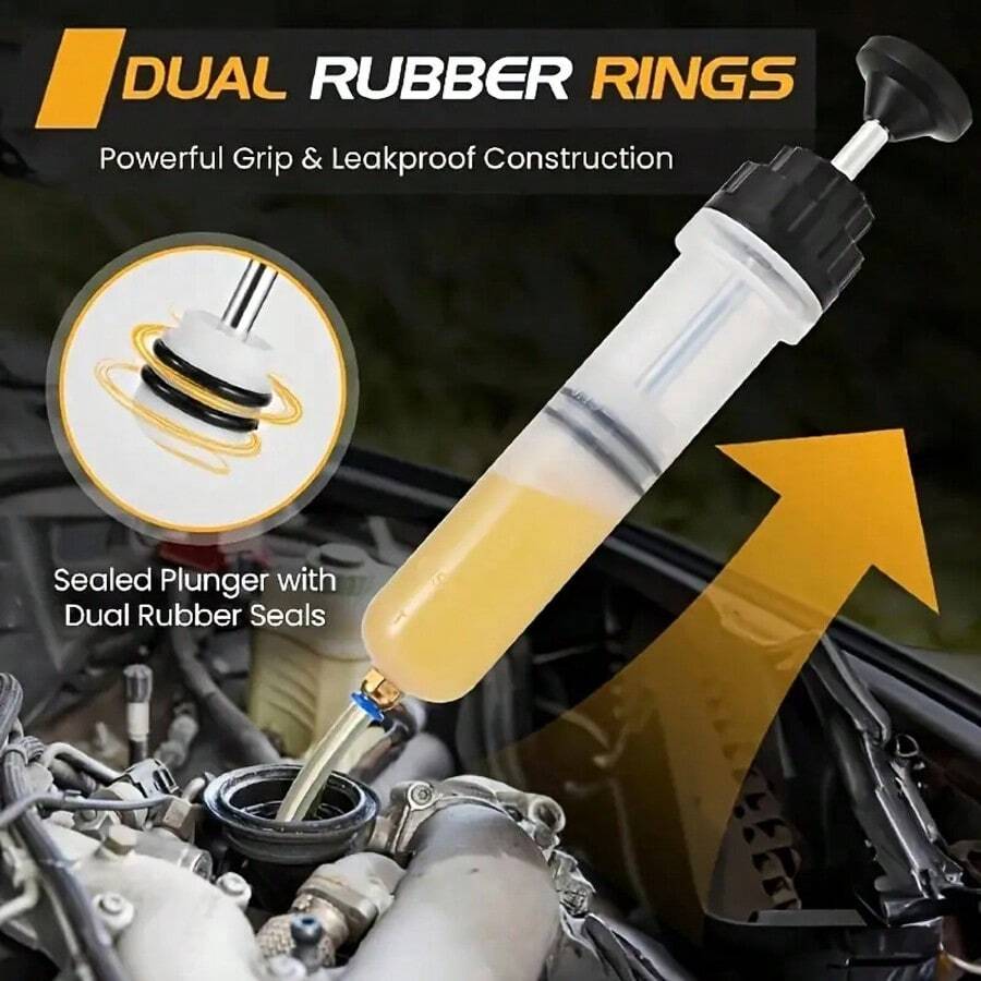 Syringe-Type Suction And Injection Dual-Purpose Oil Change Tool Manual Oil Pumping Filler Pump Oil Change Brake Oil Artifact - one-size - View 1