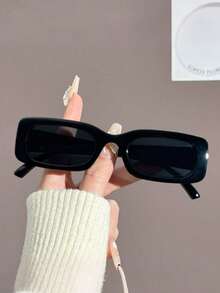 1 件复古可爱 Y2K 时尚方形男女海滩度假户外旅行包 - 彩色 - 查看 1