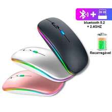 Wireless Bluetooth Mouse Compatible With Cell Phone Notebook Computer Tablet
