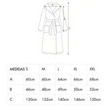 VOGRAC 100% Cotton Bathrobe – Unisex Soft Terry Bathrobe - 淺灰色 - 查看 3