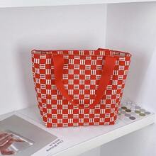 Women Shoulder Bags - 字母紅色 - 查看 8