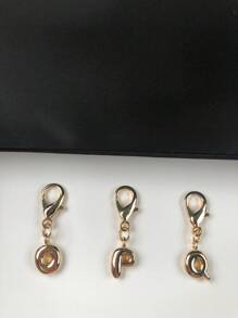 Bubble Letters Cute Necklace Pendant Bag Pendant-Lucky Crystal Pendant, Alphabet Letters A-Z, Shiny Alloy Bag And Backpack Pendant-Perfect Gift For Birthdays And Special Occasions, Key Chain Ring Bag Backpack Pendant Car Pendant Gift For Ladies And Girls, Wallet And Handbag Accessories. Random Assorted Old And New Style Letters