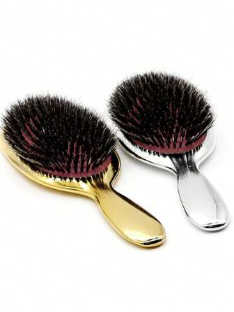 Spazzola per capelli in setole di cinghiale di lusso color oro e argento, spazzola per capelli ovale anti-statica, pettine da massaggio per parrucchieri, accessori essenziali per scuola, viaggi e vacanze, spazzola, spazzola per capelli, pettine in legno, spazzola per capelli, spazzola per capelli, pettini per capelli, barbiere, spazzola per capelli lisci, pettine per capelli, pettinare i capelli, spazzola per capelli ricci, spazzola districante, spazzola a sfera, mini spazzola per capelli, prodotti per capelli ricci, Natale, parrucchiere, pettine in legno, spazzola per capelli, mini spazzola per capelli, spazzola districante, spazzole per capelli, spazzola per capelli ricci, attrezzature per parrucchieri, spazzola per capelli, spazzola per capelli lisci, spazzola per lo styling, spazzola per capelli ricci, spazzola per bordi, pettine per capelli, spazzolare i capelli, set di spazzole per capelli, pettinare i capelli