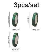 Décoration de fête de Noël Ruban vert Nœud cadeau Cordon satin - Vert - Voir 14