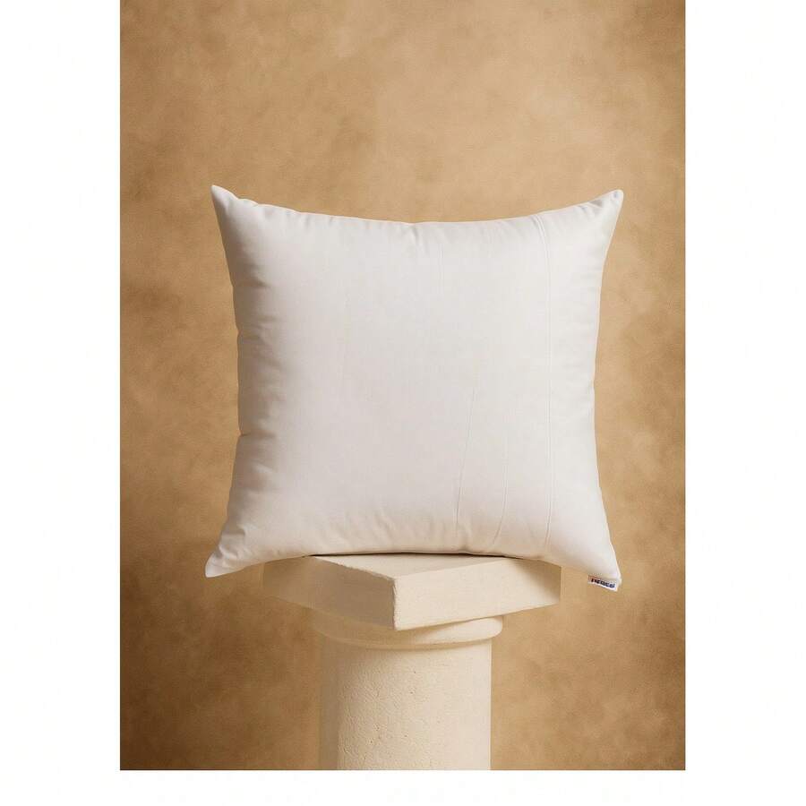 60x60 Cm White Microfiber Inner Pillow Insert – Tella Support – 500g – Made In Turkey - White - View 1