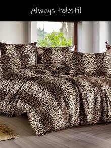 2/3 pcs cotton duvet set, breathable and cozy bedding set for bedroom, all season, 1 piece duvet cover with 1/2 pieces pillow cases (no filling), machine washable - 咖啡棕 - 查看 3