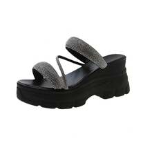 Women Platforms & Wedge Sandals - Negro - Ver 7