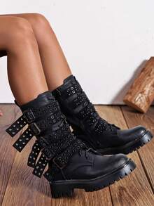 FASHION BOOTS - Black - View 4