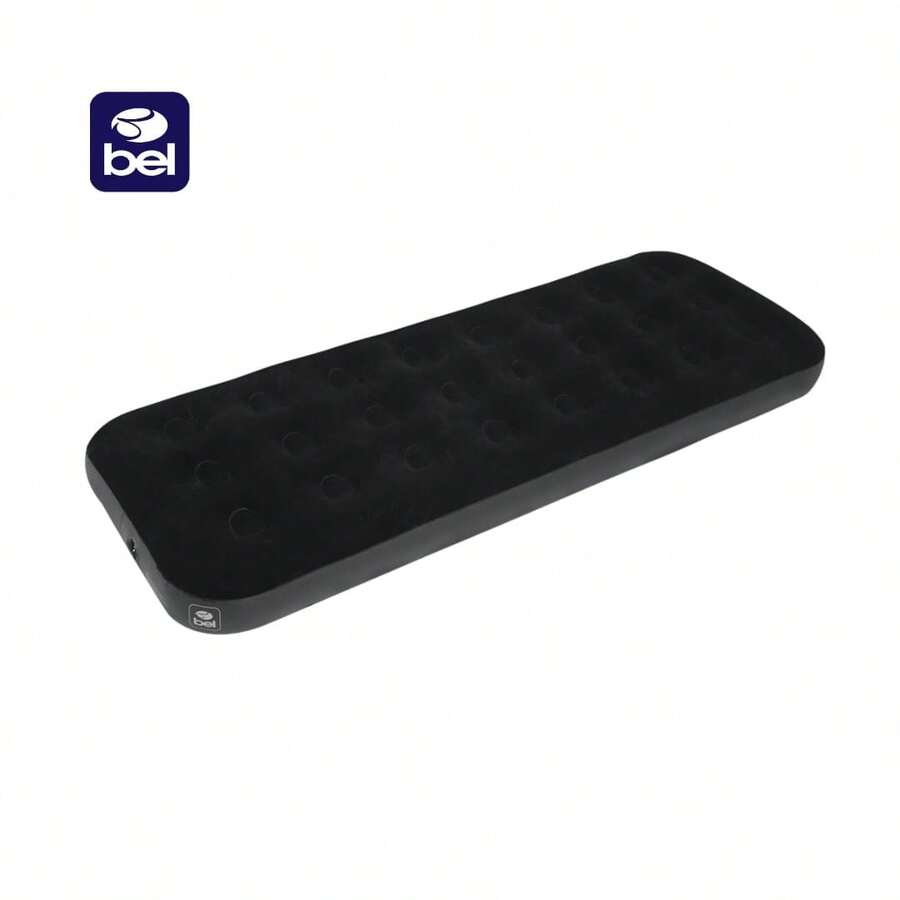 Deluxe Comfort Single Inflatable Mattress Black Bel 191cm