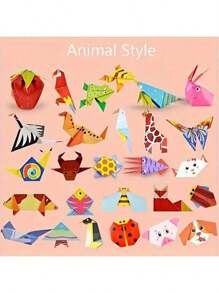 108-kolorowy kreatywny zestaw origami – 54 wyjątkowe wzory, idealny do majsterkowania i zajęć edukacyjnych, idealny do projektów klasowych i jako upominki na przyjęcia, poprawia koncentrację i skupienie, świetny prezent urodzinowy dla dzieci, prezenty na powrót do szkoły dla chłopców i dziewcząt