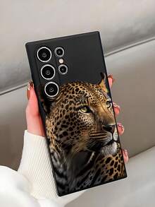 1个装 豹纹防滑保护壳，兼容三星Galaxy A04e/A05s/A13/A14/A15/A34/A35/A50/A52/A53/A54/S21/S22/S23/S24/S25/S25Ultra/24fe - 黑色 - 查看 3