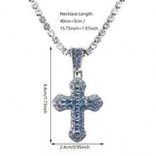 1 Pc Cross Rhinestone Pendant Choker Necklaces Fashion Hip Hop Rapper's Neck Jewelry Gift Zinc Alloy Whistle Pendant Outdoors Sounded Survive Tool Necklace Punk Jewelry