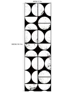 Scandinavian Style Abstract Self Adhesive Wallpaper Mid Century Modern Minimalist Black And White Removable Peel And Stick Wallpaper Boho Wall Decor Geometrical Minimalistic Peel And Stick Or Pre-Pasted Mural Wall Paper Wall Stickers Room Decor Wall Sticker