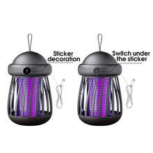 USB Power Supply Electric Fly Trap, Mosquito Killer Lamp, Portable Zapper, Insect Killer, Repellent, Outdoor Mute, Anti Mosquito - View 9