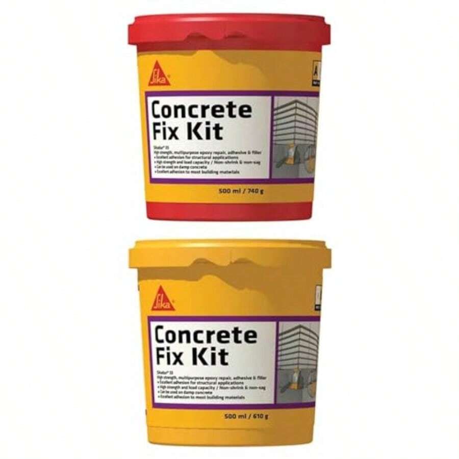 SIKA Epoxy Resin Sika Concrete Fix Concrete Grey SmoothPaste Epoxy ... - Epoxy Adhesive For Concrete Floors
