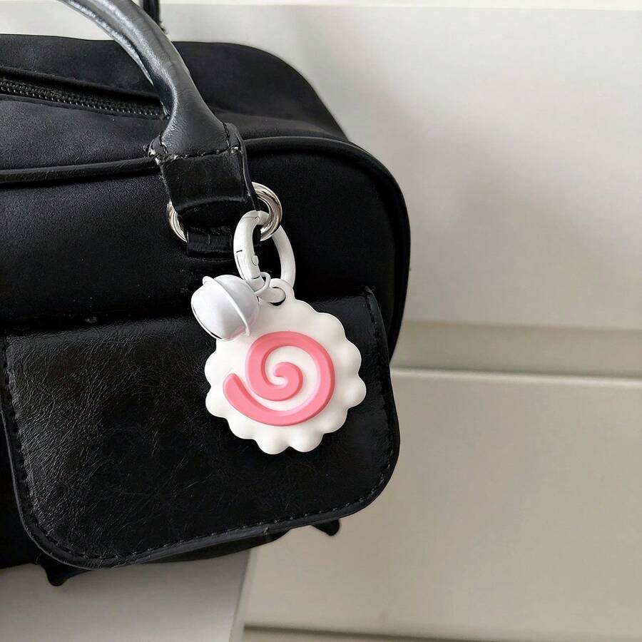 3D Silicone Cute Cartoon Fish Shaped Anti-Lost Protector Case Compatible With Apple AirTag, Suitable For AirTag Protection Cover/Tracker Protective Case/Keychain/Anti-Lost Device