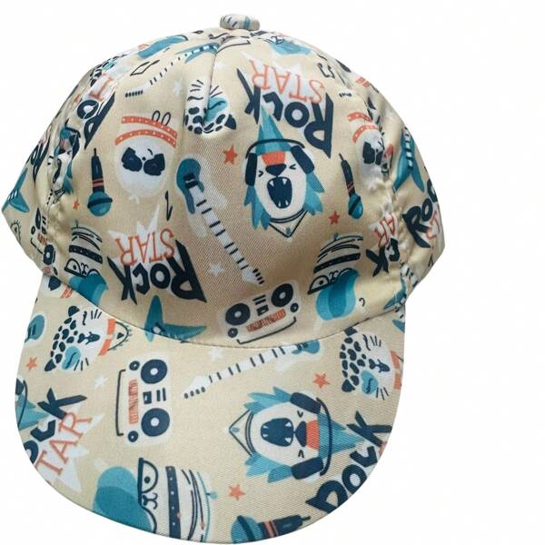BONÉ PRA BEBÊ ESTAMPADO MENINA E MENINO
