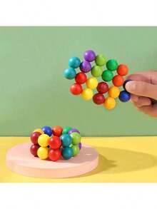3D Decompression Magic Beads Ball, Colorful Fidget Toys With Unique Design,Tangle Fidget,Fidget>Abs,Fidget Toys For Adults - Multicolor - View 6