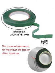 1/2/4pcs Floral Tape, Green Self-Adhesive Flower Stem Wrapping Tape, High Quality Waterproof Floral Tape, DIY Wedding Bouquet Stem Wrapping Packaging Materials, Flower Shop Valentine's Day Mother's Day Father's Day Bouquet Wrapping Materials, Bouquet Tape For Bouquet Wrapping And Flower Arrangement Decoration, Wedding Supplies