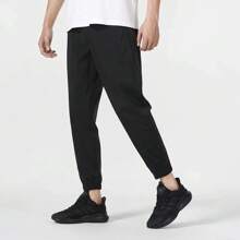 Adidas Pantaloni sport casual pentru bărbați, stil nou, cu manșete