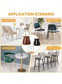Floor Protection Ultimate Solution:24-Pack Dual-Material Chair Leg Pads - Soft Felt And Non-Slip Silicone Protectors For Hardwood/Tile/Laminate Floors - Scratch Prevention, Noise Reduction & Enhanced Furniture Mobility