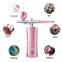High Pressure Nano Waist Atomizer, Moisturizing Spray Gun, Home Use Hydrating Facial Mist Instrument
