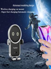 SUONEE 15W Car Wireless Charger Car Phone Mount Holder Stand Universal Air Vent Auto Clamping Fast Charging For Iphone 17/16 Pro Max/16/15/14/13/12/11/SE/XS/X/8, For Galaxy S25/S24/S23/S22/Note 20 Ultra/Note 10/S10/S9/S8