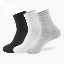 10 Pairs Women's Short Socks, Cotton Socks, White Socks, Ladies Socks, Cute Socks, Girls Socks, Autumn/Winter & Spring/Autumn Socks, Mesh Breathable Details, Ventilation Hole Design, Moisture-Wicking, Soft And Smooth, Suitable For Various Occasions, Whether Holidays, Sports, Casual, Business Or Daily Wear, Can Be Worn All Year Round, Random Color Combinations.