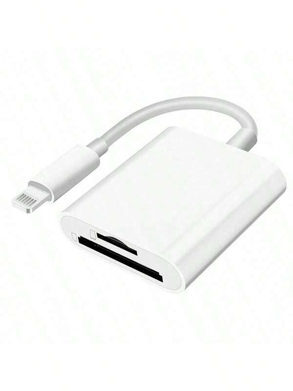 Ranura dual para tarjeta SIM 2 en 1, compatible con tarjeta SD/TF, visor de cámara de seguimiento, lector de tarjeta micro SD portátil, plug and play compatible con